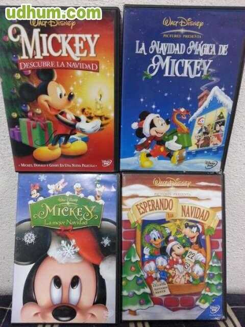 MICKEY MOUSE PELÍCULAS DE NAVIDAD 4 DVD