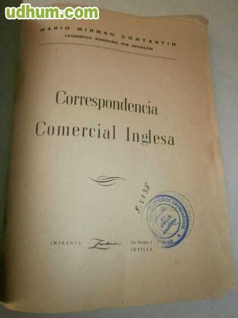 Ejercicios De Correspondencia Comercial 1853