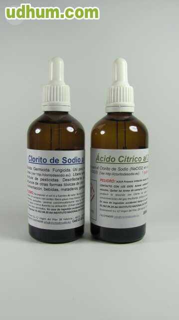 clorito de sodio y Ácido cÍtrico 1