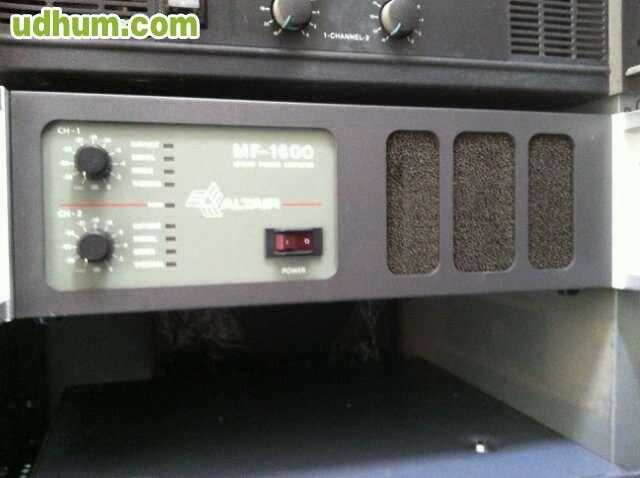 Altair MF12 Etapa de Potencia Profesional - Amplificador - Sonido - Audio