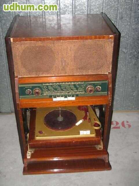 Mueble Radio Tocadisco Antiguo Philips