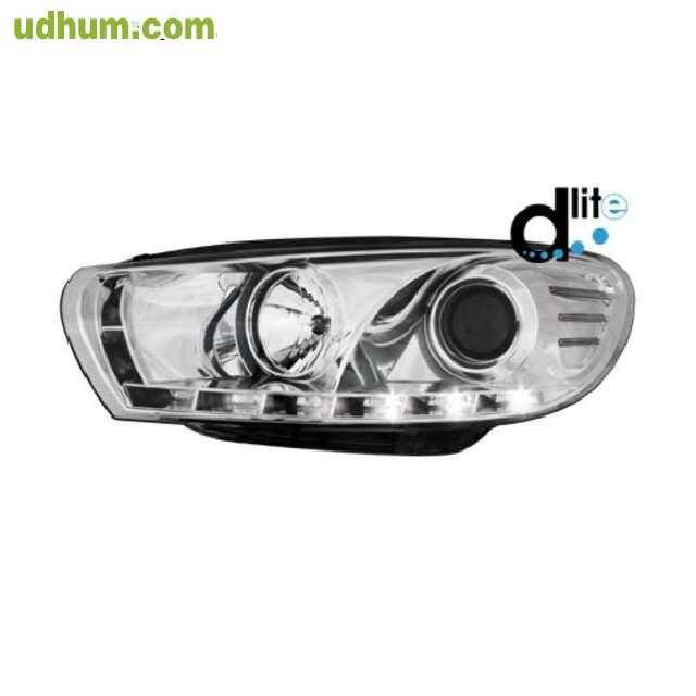 Faros Luz Diurna Real Led Scirocco Iii