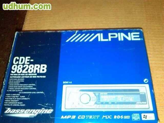 Alpine 9828rb процессорная или нет